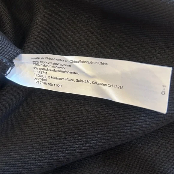 Eloquii off shoulder, black maxi dress, size 14, NWT | offer in description - Picture 5 of 5